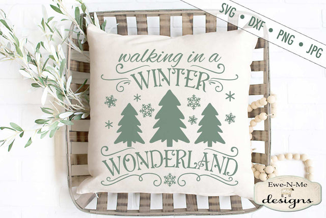 Winter Wonderland - Christmas Winter - SVG SVG Ewe-N-Me Designs 