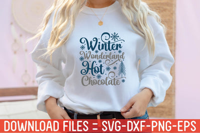 winter wonderland hot chocolate SVG farhad farhad 