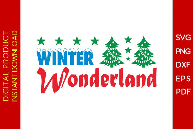 Winter Wonderland SVG PNG EPS Cut File SVG Creativedesigntee 