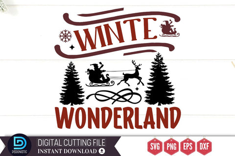 Winter wonderland SVG SVG DESIGNISTIC 