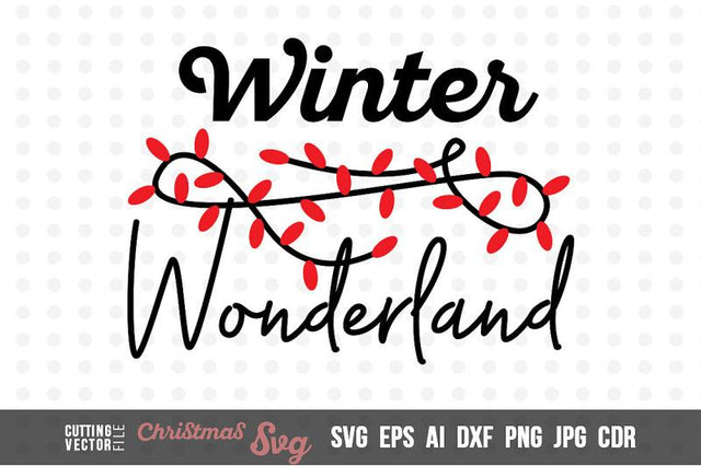 Winter Wonderland SVG SVG VectorSVGdesign 