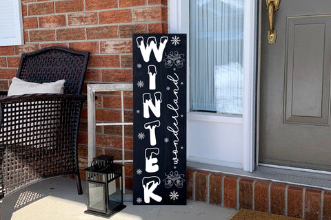 Winter Wonderland - Winter Porch Sign SVG SVG CraftLabSVG 
