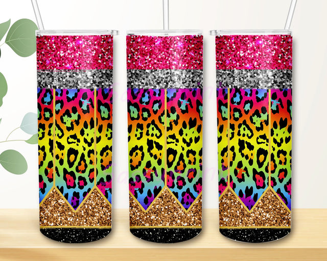 Winter Woodland Animal Prints 20 oz Skinny Tumbler Design Sublimation, Instant Download Sublimation sassyprint 