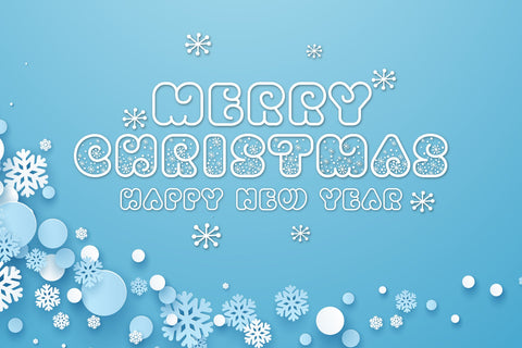 Winter Xmas Decorative Font Font Fox7 By Rattana 