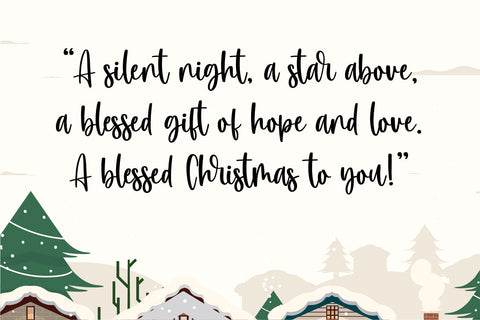 Winterland Font Mozarella 