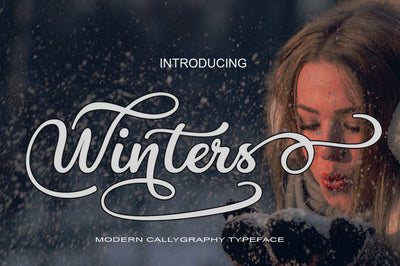 Winters Font arwah studio 