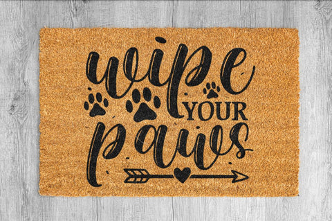 wipe your paws SVG SVG Regulrcrative 