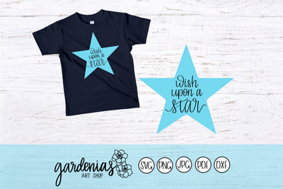 Wish Upon A Star SVG Gardenias Art Shop 
