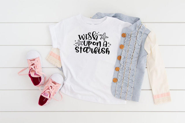 Wish Upon A Starfish SVG Simply Cutz 