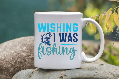Wishing i was fishing svg SVG Regulrcrative 