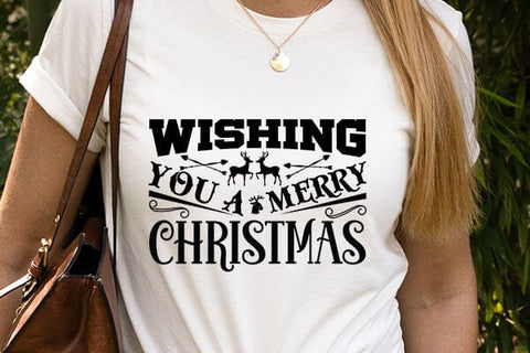 Wishing You A Merry Christmas SVG Angelina750 