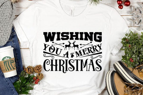 Wishing You A Merry Christmas SVG Angelina750 
