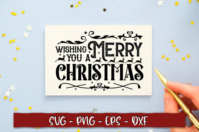 Wishing you a merry christmas SVG SVG Shetara Begum 