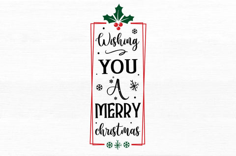 Wishing you a merry SVG Design SVG Regulrcrative 