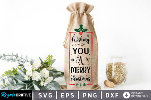 Wishing you a merry SVG Design SVG Regulrcrative 