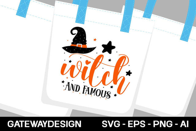 Witch And Famous svg design SVG designmaster24 