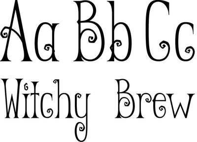 Witch Brew Font Font Rivka’s Renditions 