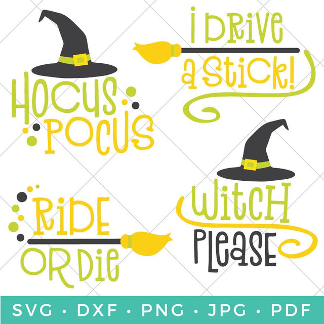 Witch Bundle SVG Hey Let's Make Stuff 