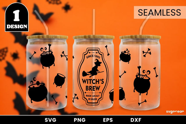 Witch Can Glass SVG SVG SvgOcean 