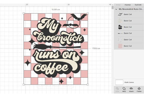 Witch Coffee SVG Funny Retro Halloween Quote SVG OrangeBrushStudio 