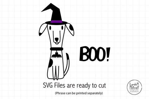Witch Dog SVG for Halloween SVG Lynda M Metcalf 