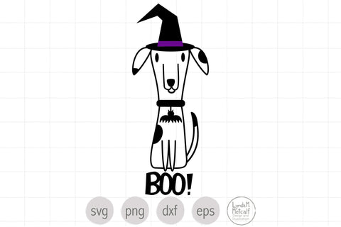 Witch Dog SVG for Halloween SVG Lynda M Metcalf 