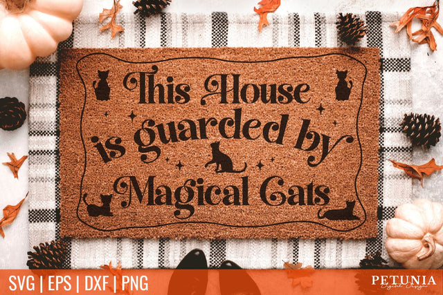 Witch Doormat SVG | Doormat SVG SVG Petunia Digital Design 