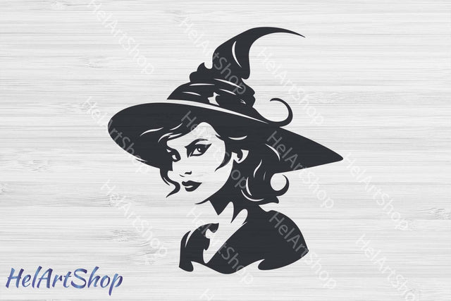 Witch Face SVG SVG _HelArtShop_ 