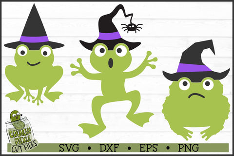 Witch Frogs & Toad SVGs SVG Crunchy Pickle 
