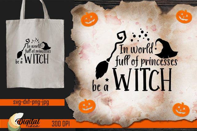 Witch Halloween Quote SVG. Vintage halloween. SVG Evgenyia Guschina 