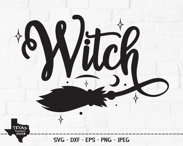 Witch | Halloween SVG SVG Texas Southern Cuts 