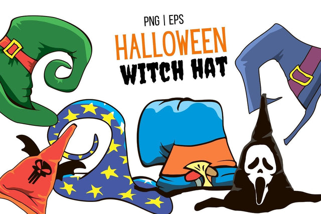 Witch Hat Clipart Sublimation SvgOcean 