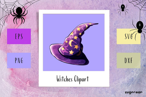 Witch Hat Clipart SVG SVG SvgOcean 