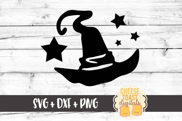 Witch Hat SVG Cheese Toast Digitals 