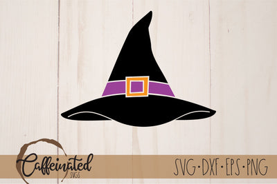 Witch Hat SVG SVG Caffeinated SVGs 