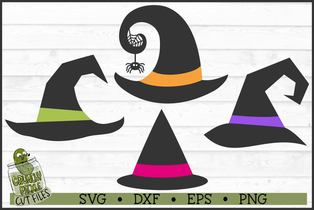 Witch Hats SVG File SVG Crunchy Pickle 