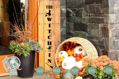 Witch Is In Vertical SVG SVG QueenBrat Digital Designs 