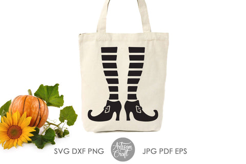 Witch legs SVG for Halloween Crafts and signs SVG Artisan Craft SVG 