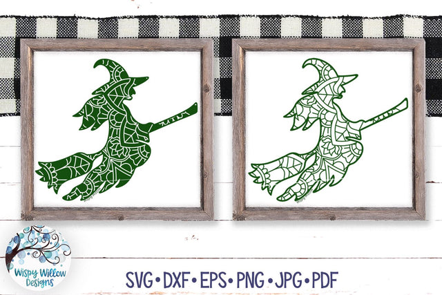 Witch Mandala SVG SVG Wispy Willow Designs 