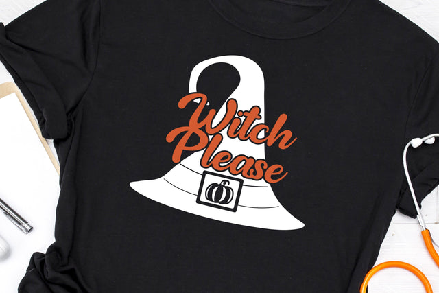 Witch Please Adult Halloween Witches Hat SVG Design SVG Crafting After Dark 