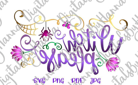 Witch Please Happy Halloween Sign Print and Cut SVG Digitals by Hanna 