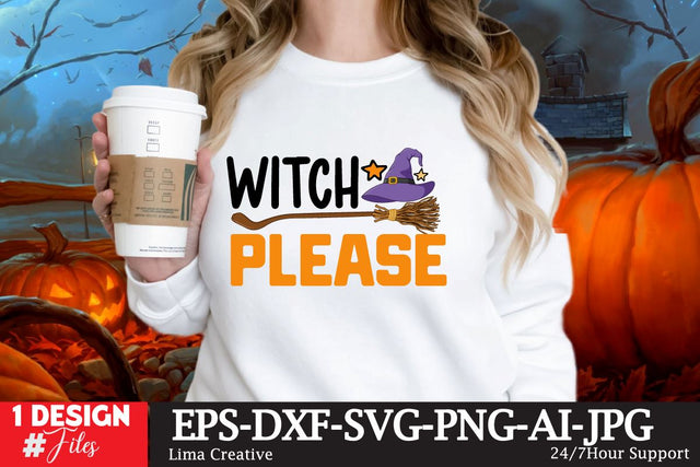 Witch Please SVG Cut File SVG Insomnia Std 