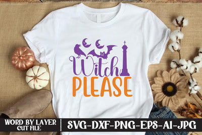 Witch Please SVG CUT FILE SVG MStudio 