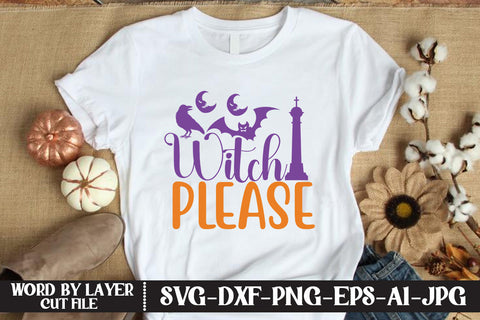 Witch Please SVG CUT FILE SVG MStudio 