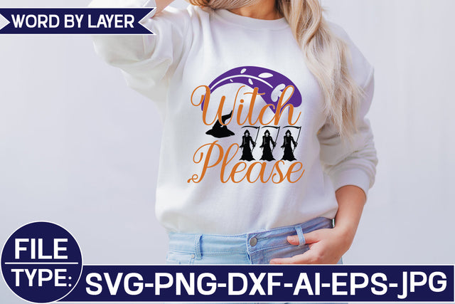 Witch Please SVG Cut File SVG Studio Innate 
