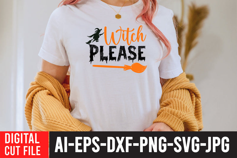 Witch Please SVG Design SVG BlackCatsMedia 