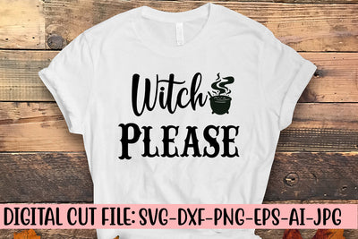 Witch Please SVG Design SVG Syaman 