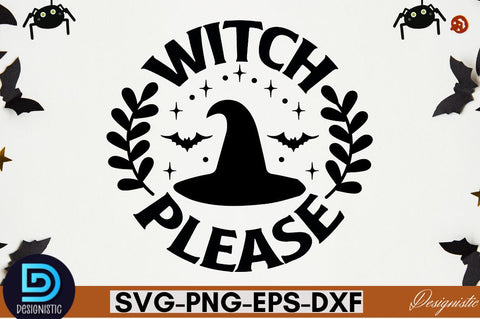 Witch please SVG SVG DESIGNISTIC 