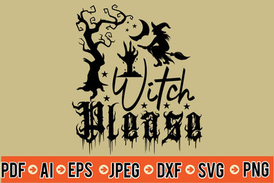 Witch Please SVG SVG MStudio 