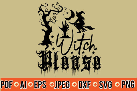 Witch Please SVG SVG MStudio 